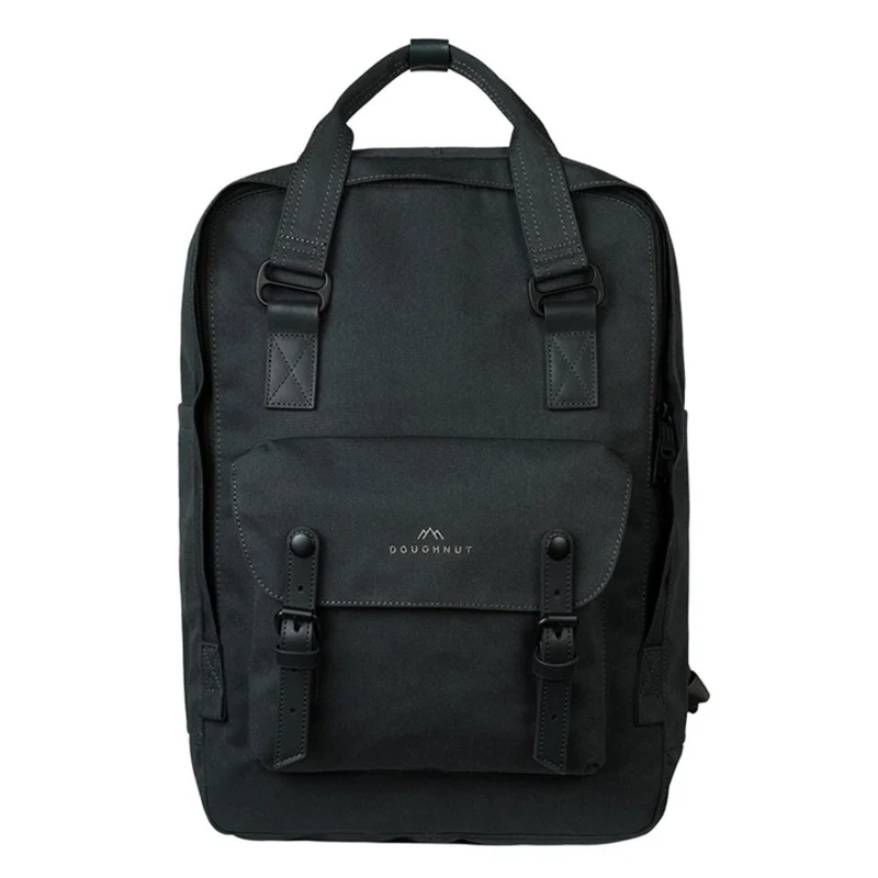 Doughnut Macaroon Large Meditative Dark Backpack ground