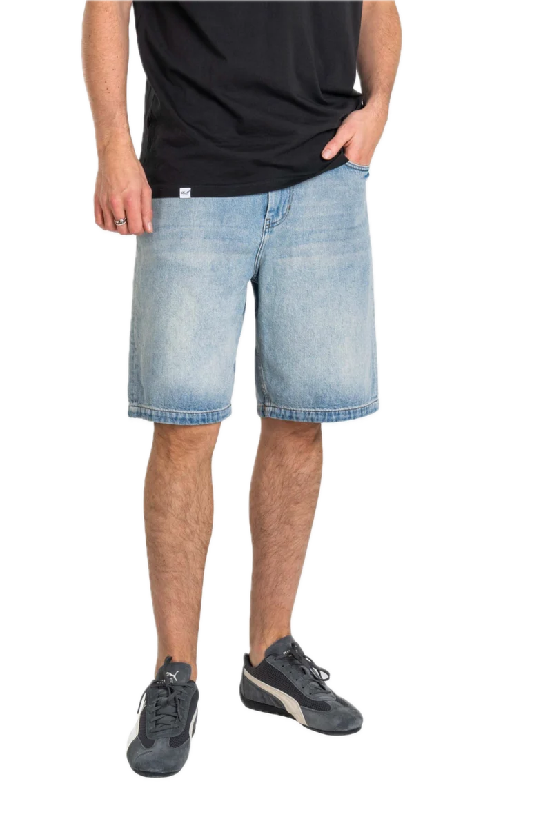 Reell Denim Bolt Short Vintage Mid Blue