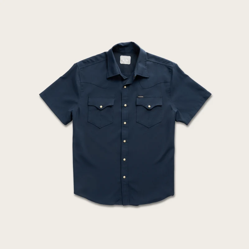 Men's Performance Short Sleeve Western Pearl Snap