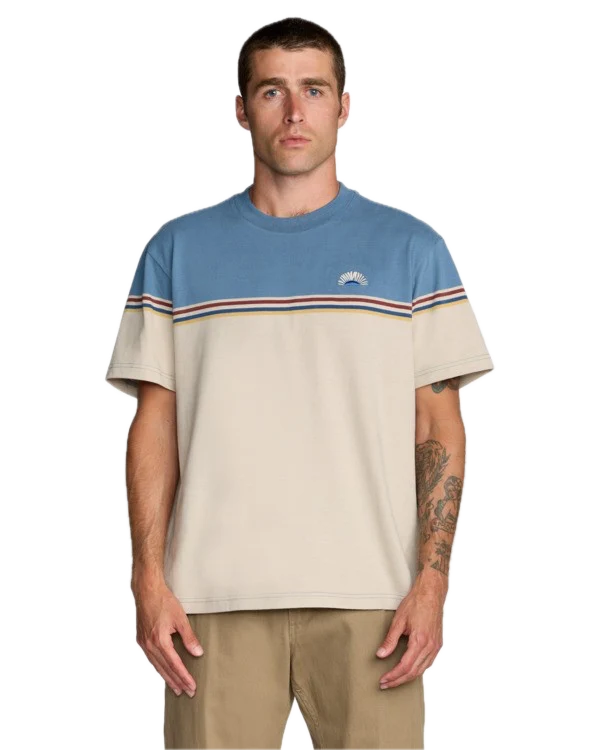 Rvca Pismo Stripe SS