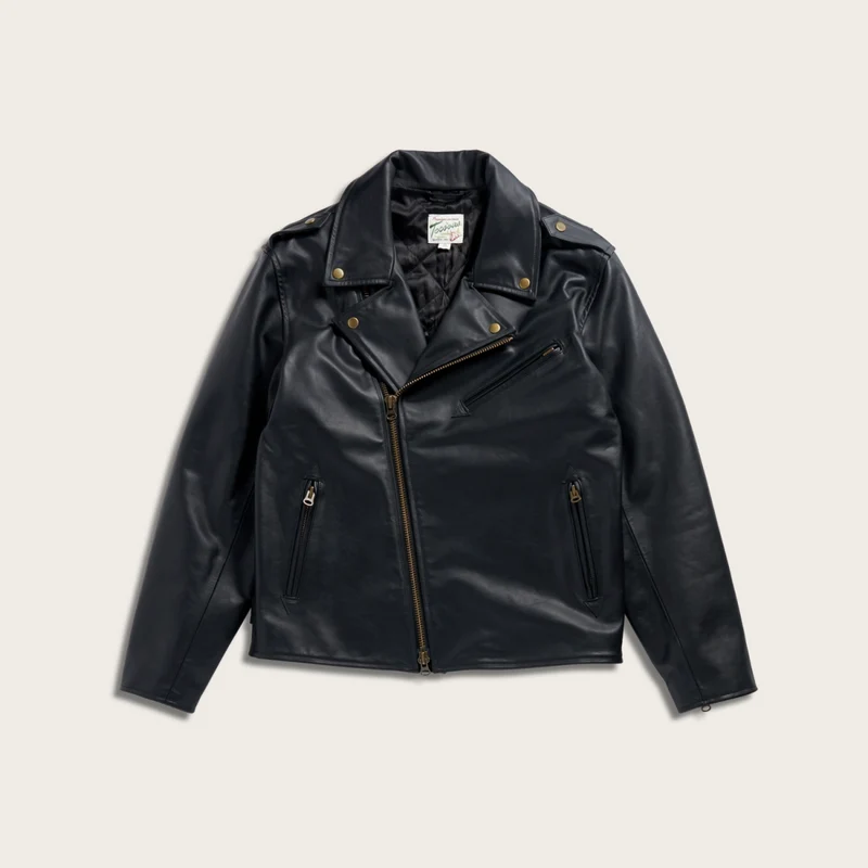 Men's Leather Biker Jacket