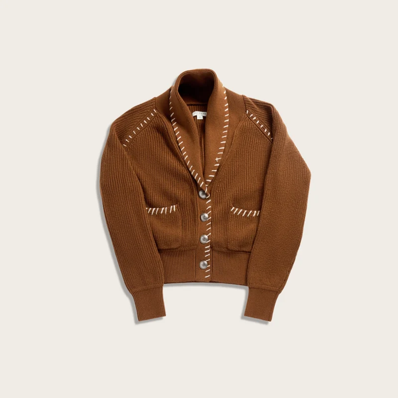 Women's Shawl Collar Cardigan