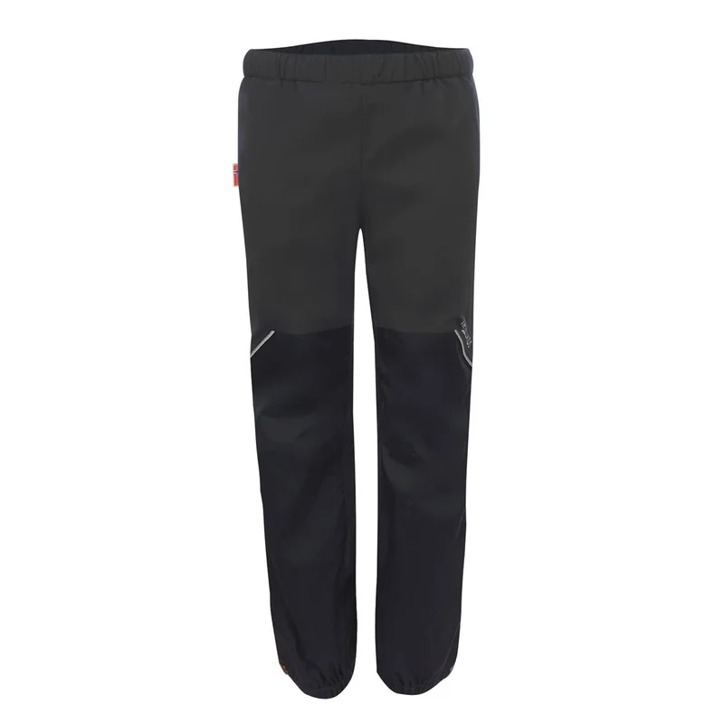 Trollkids Kids Lofoten Rain Pants black