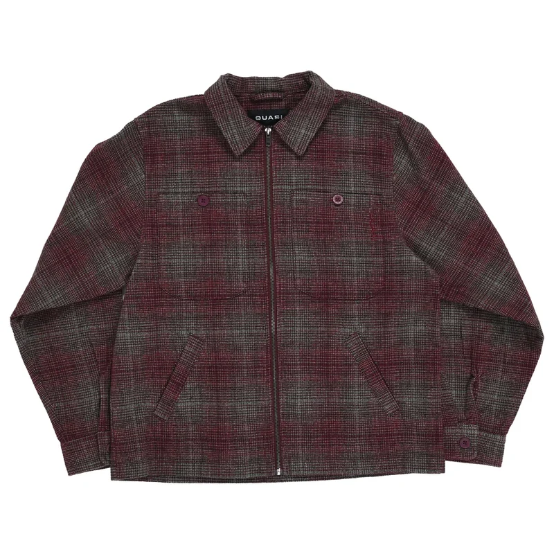 Quasi Skateboards Grain Full Zip Shirt Jacket