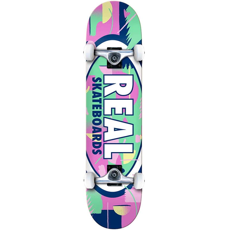 Real Outrun Oval Complete Skateboard