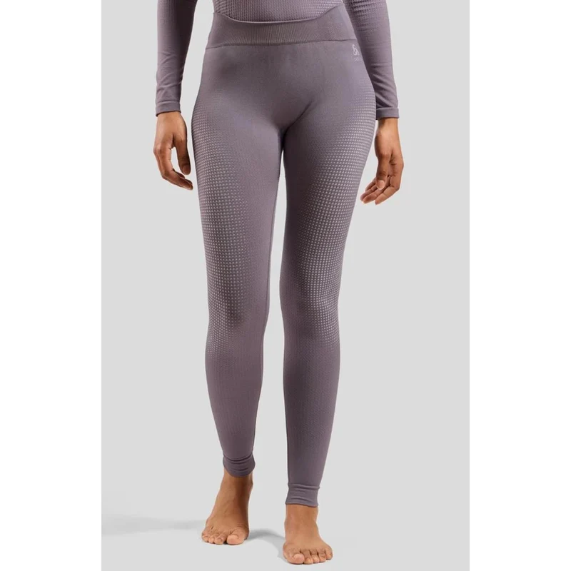 Odlo - Performance Warm Base Layer Tights - Gray Ridge - Damen