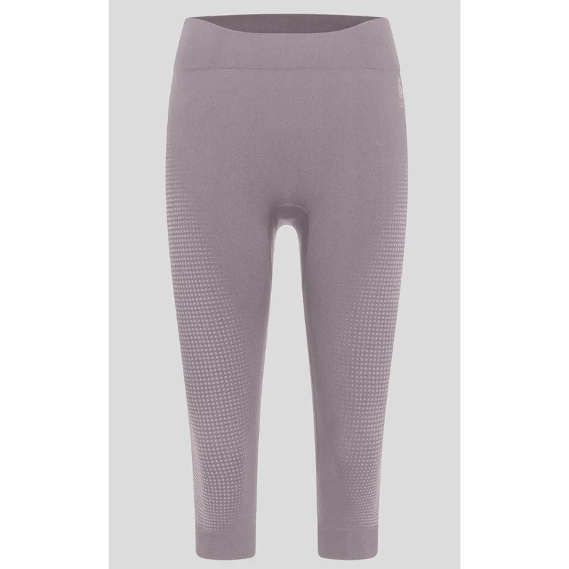 Odlo - Performance Warm Base Layer 3/4 Tights - Gray Ridge- Damen