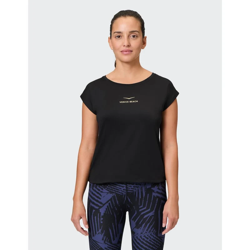 Venice Beach Wonder T-Shirt Damen Schwarz