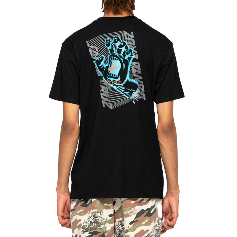 Split Strip Hand T-Shirt
