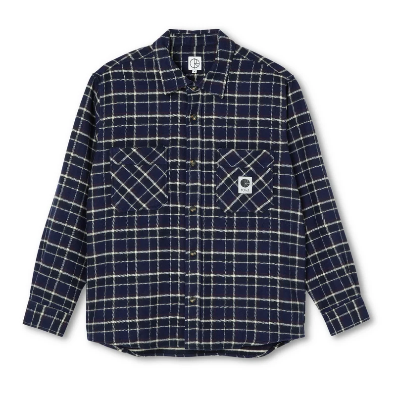 Flannel Shirt Rich Navy