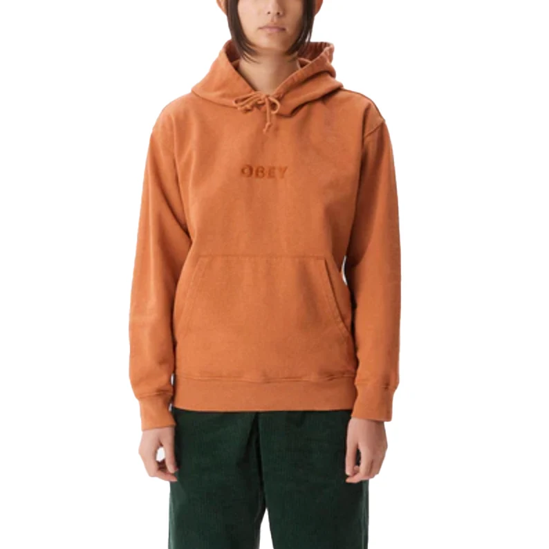 Bold recycled hood Pigment bombay brown