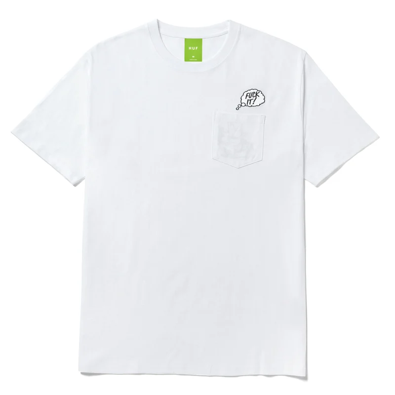 IN THE POCKET S/S TEE WHITE