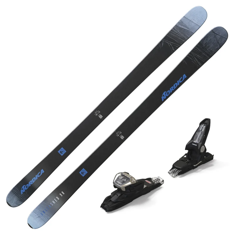 2023 Nordica Unleashed 98 DEMO Skis w/ Marker Griffon 13 DEMO Bindings