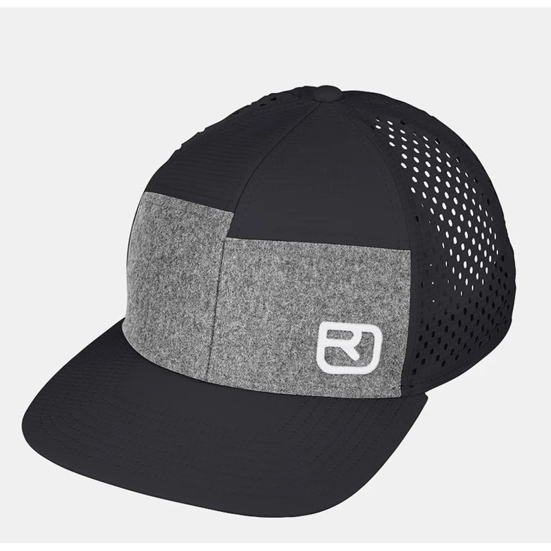 Ortovox- LOGO AIR TRUCKER CAP - black raven - unisex