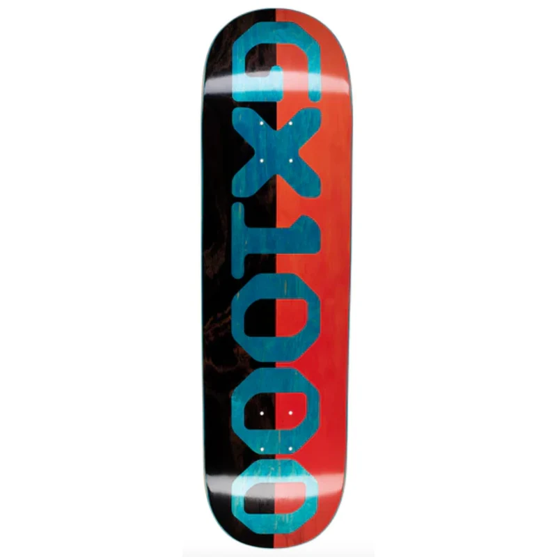 Split Veneer Black/Orange Deck