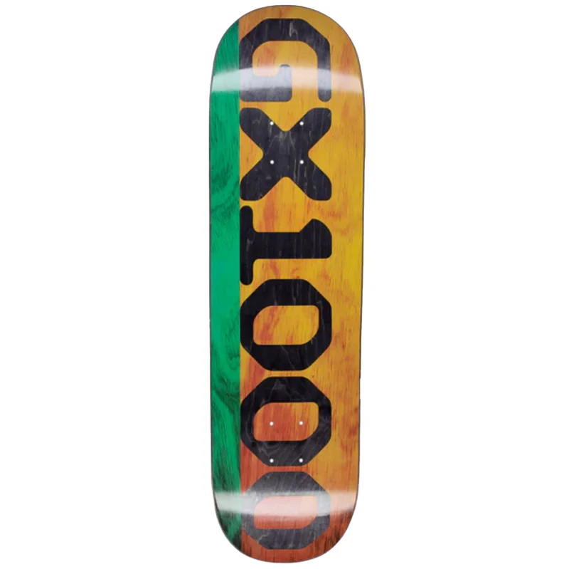 Split Veneer Teal/Yellow Deck