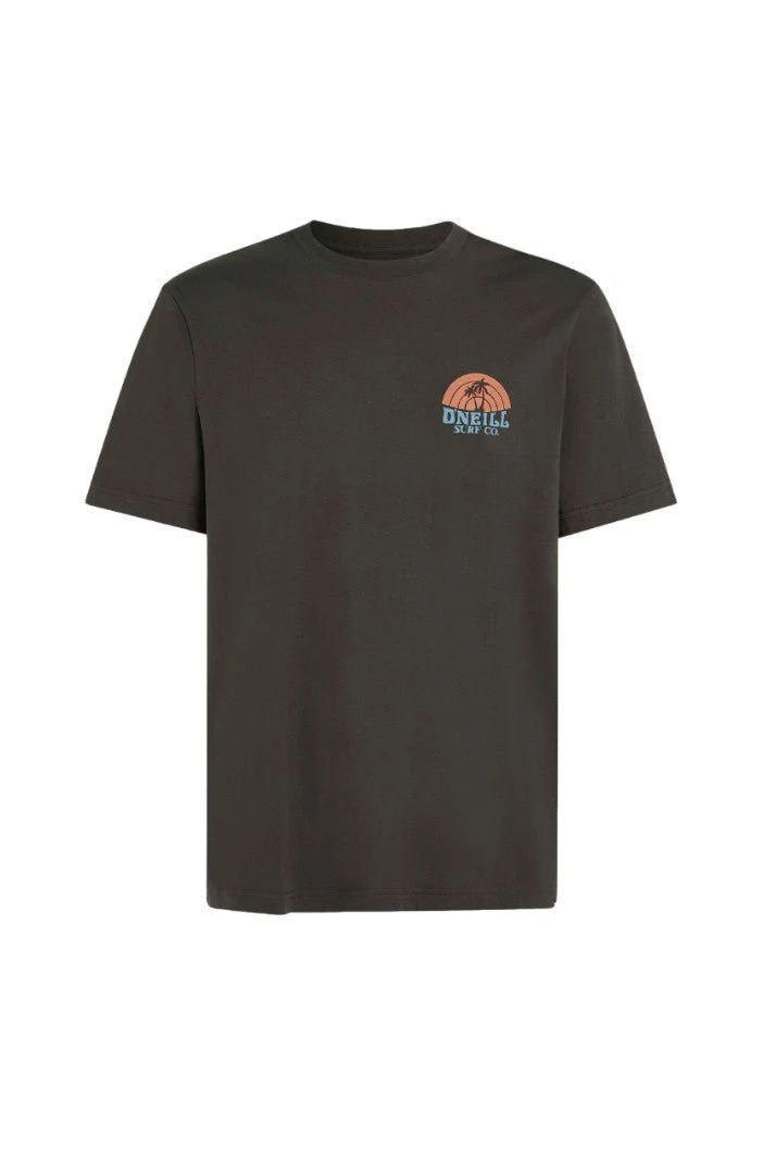 Beach Graphic T-Shirt | Raven