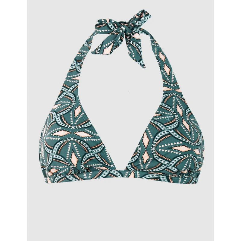 Protest MixJaneiro Halter-Bikini-Oberteil C-Cup laurel green Damen