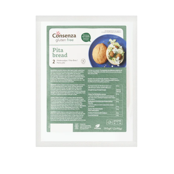 Consenza Pitabroodjes 190 gram