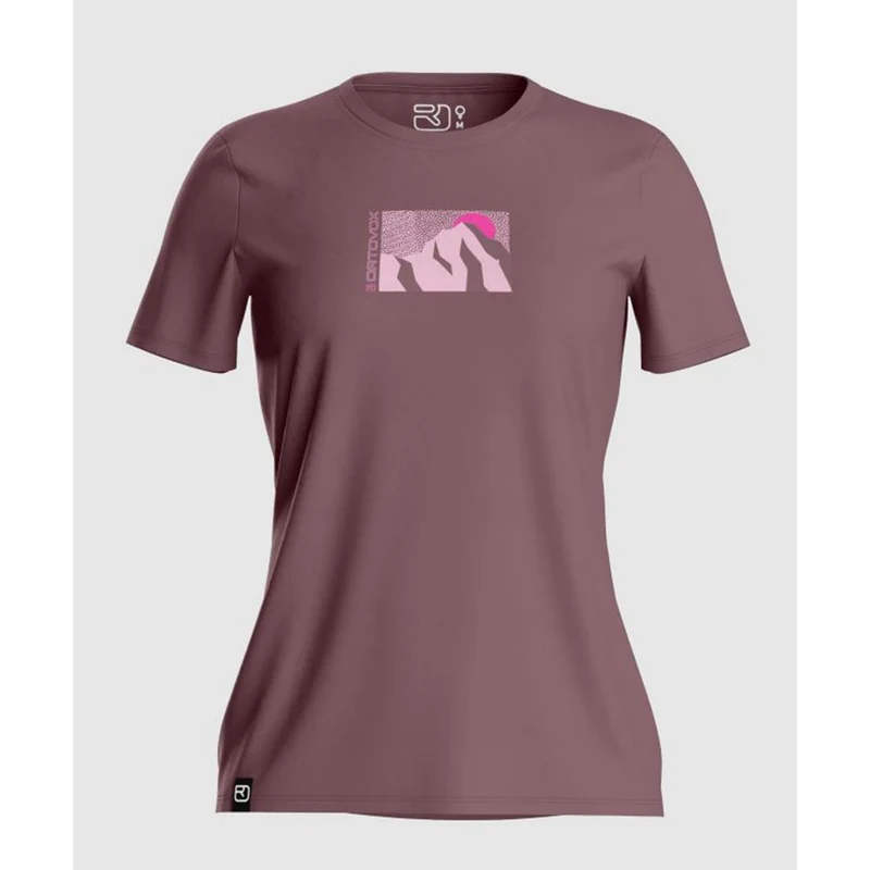 Ortovox 120 Cool Tec MTN Sun TS W chestnut Damen T-Shirt