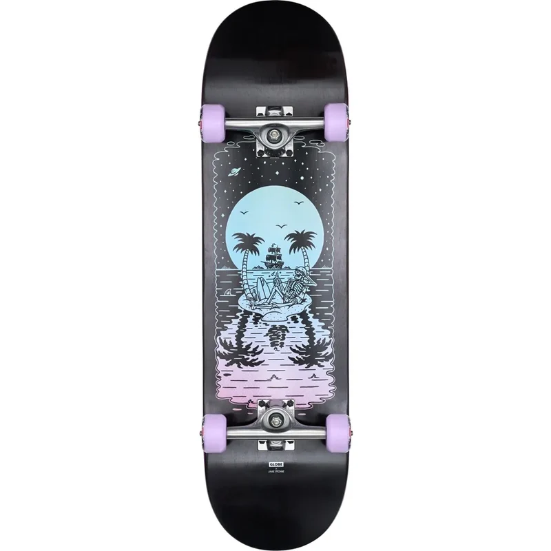 Globe G2 Reflection Black Purple Complete