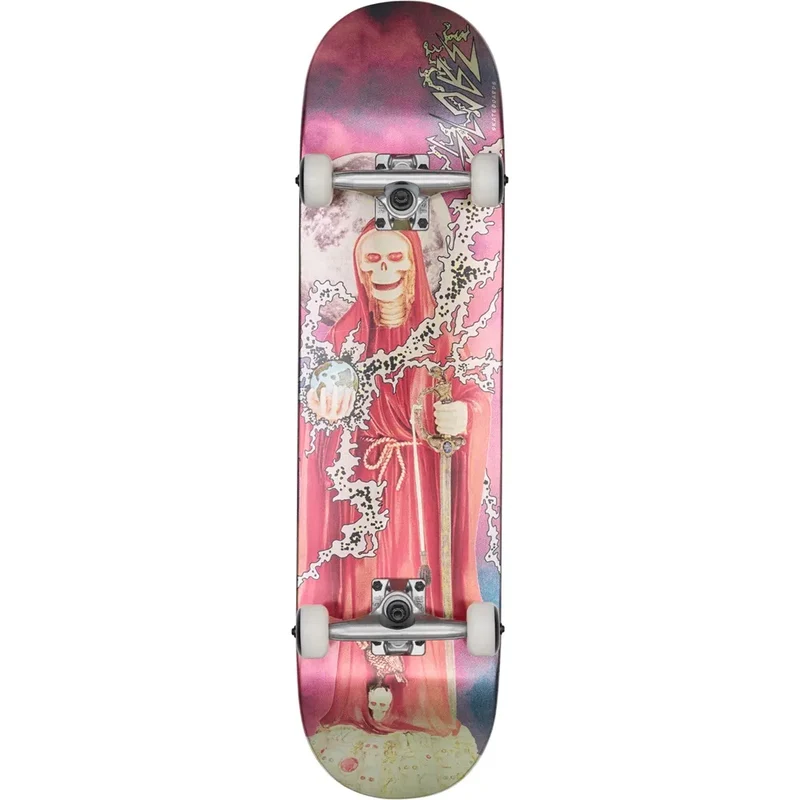 Globe G1 Downtown Doom Silver Red Complete