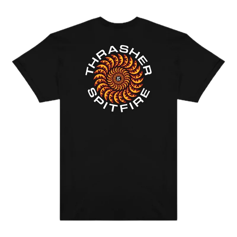 Thrasher x Spitfire Classic Swirl T-Shirt