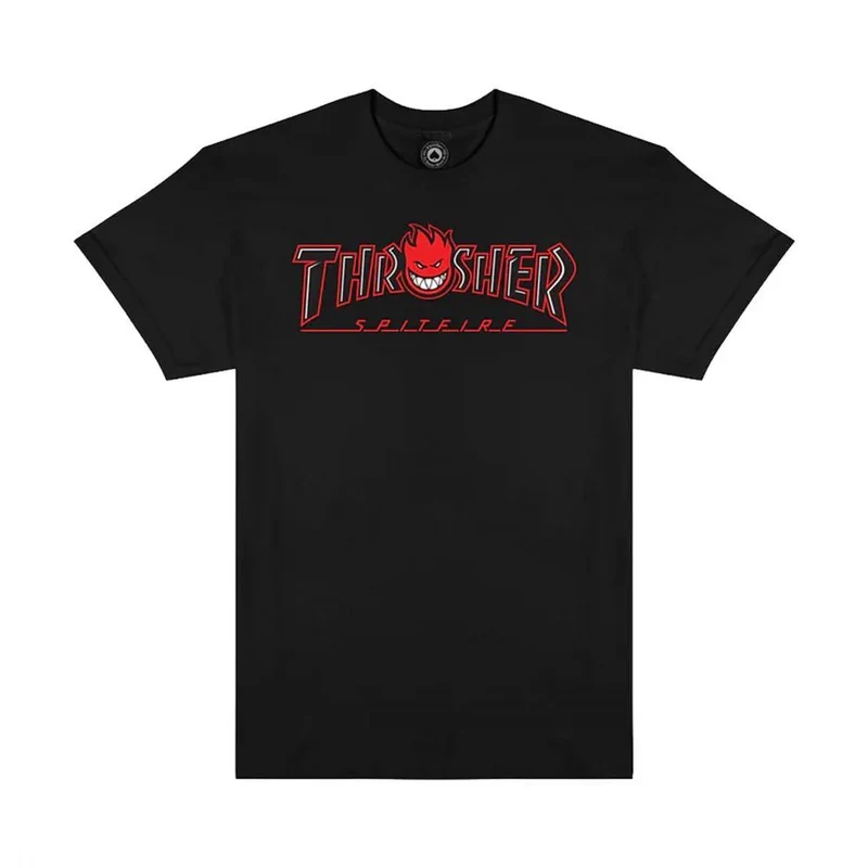 Thrasher x Spitfire Big Head Outline T-shirt