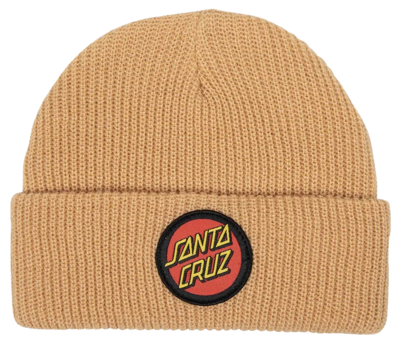 Santa Cruz Youth Classic Dot Beanie Wheat