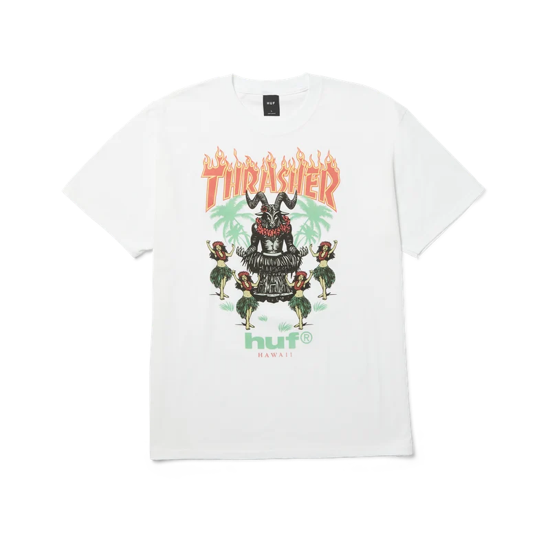Huf X Thrasher Goat Luau Ss Tee
