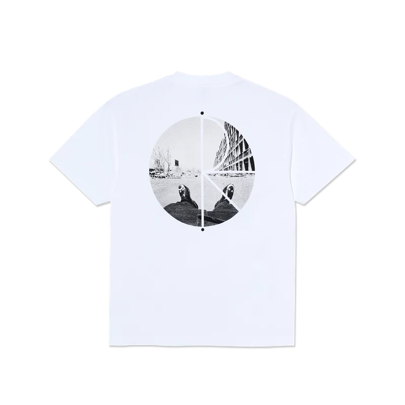 Polar Skate Co Fill Logo Tee Happy Sad