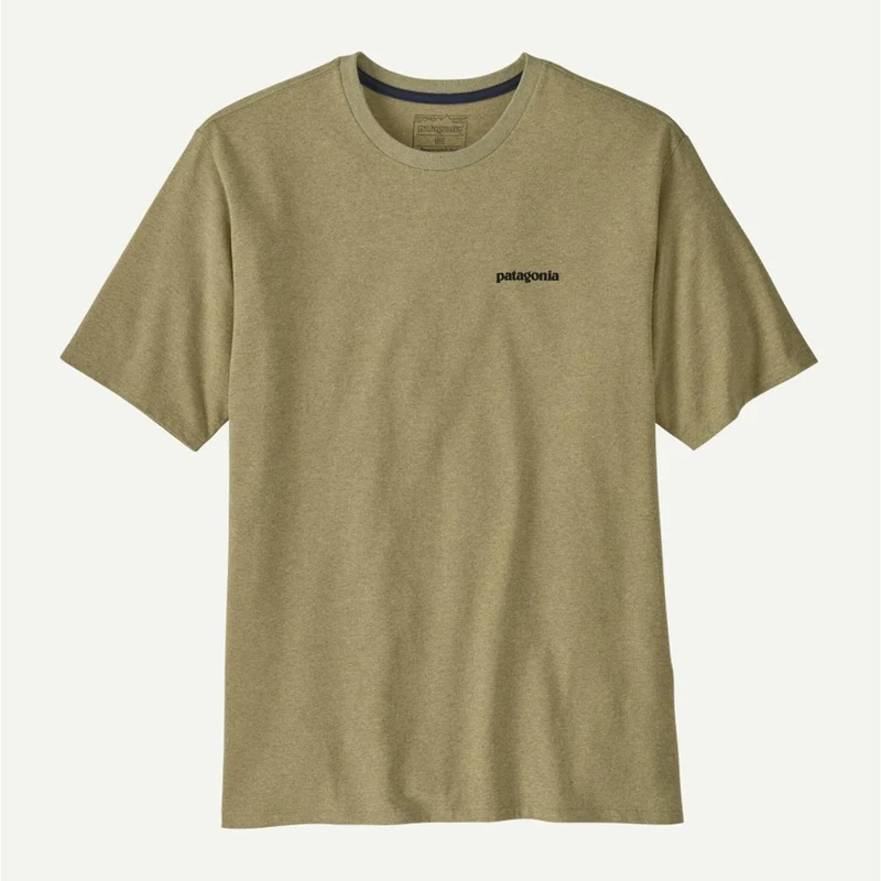 Patagonia M P-6 Responsibili outline gumtree green Herren T-Shirt