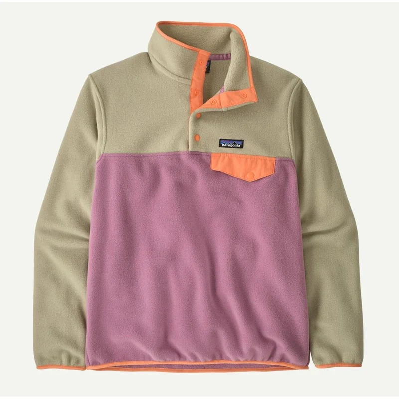 Patagonia W Lightweight Synch Snap-T light violet Damen Pullover