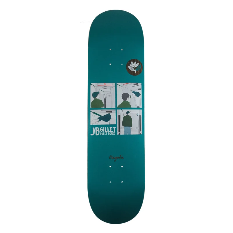 Magenta skateboards JB Gillet Guest Board Metro Series Deck