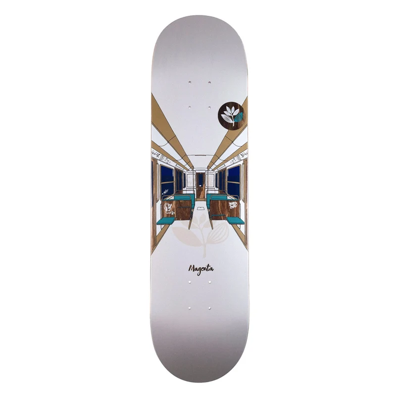Magenta skateboards Glen Fox and Ben Gore Board Metro Series Deck