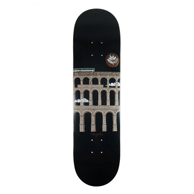 Magenta skateboards Vivien Feill and Soy Panday Board Metro Series Deck