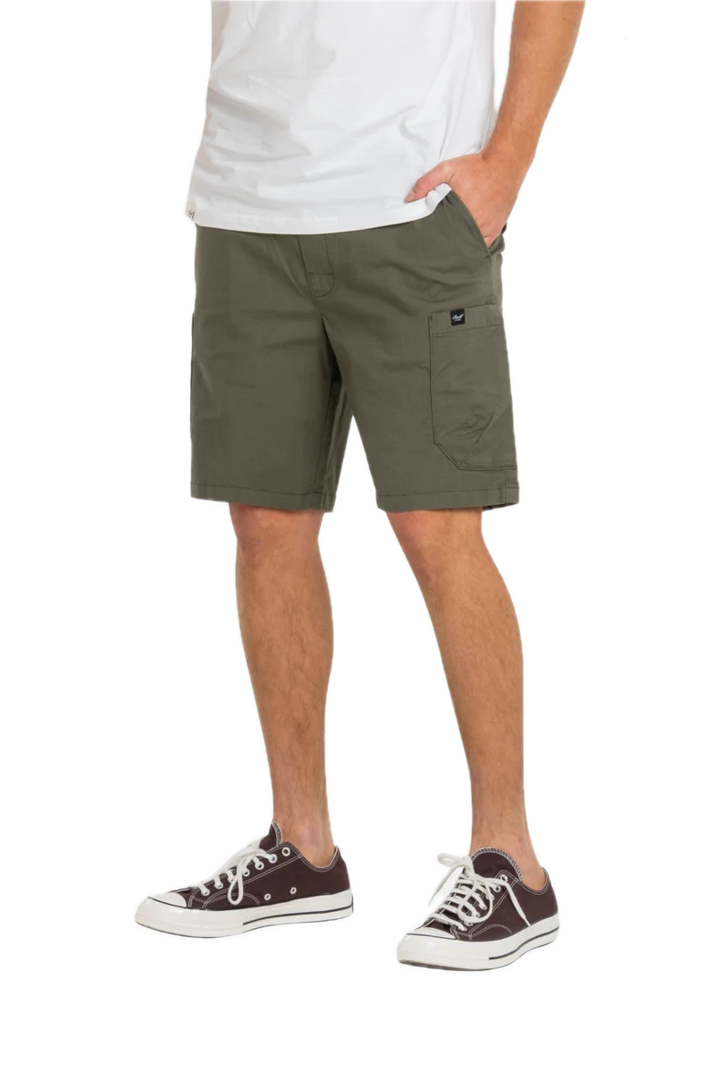 Reell Reflex Easy Cargo Short Baby Rib Olive