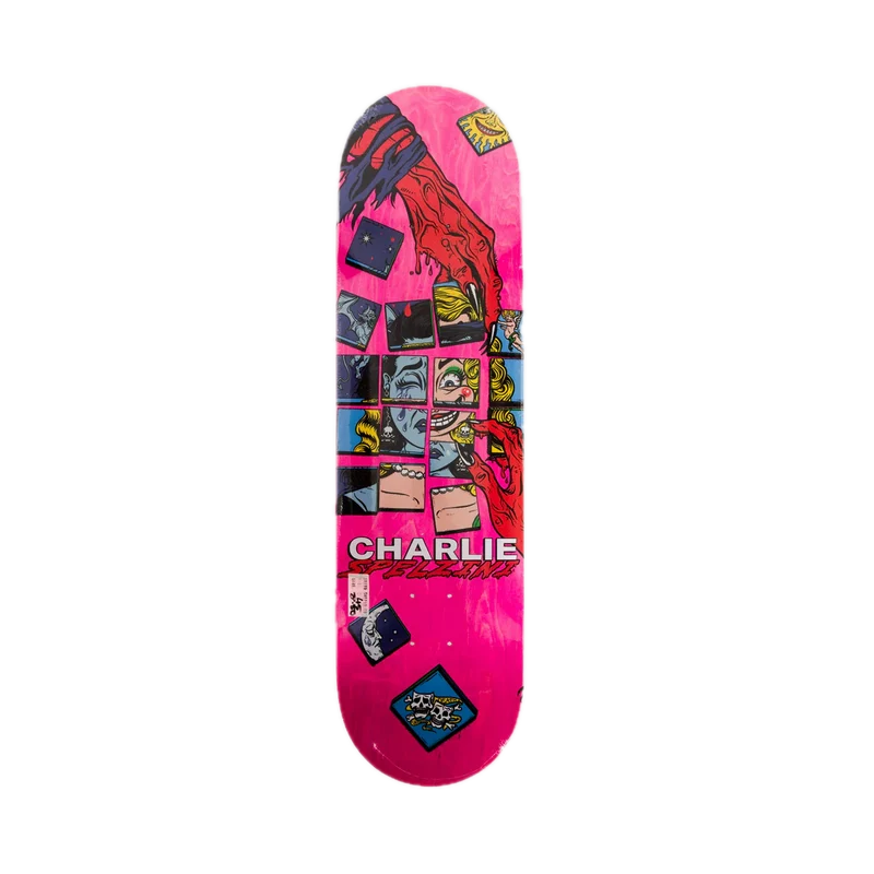 Death Skateboards Spelzini Interchangeable Pink Stain