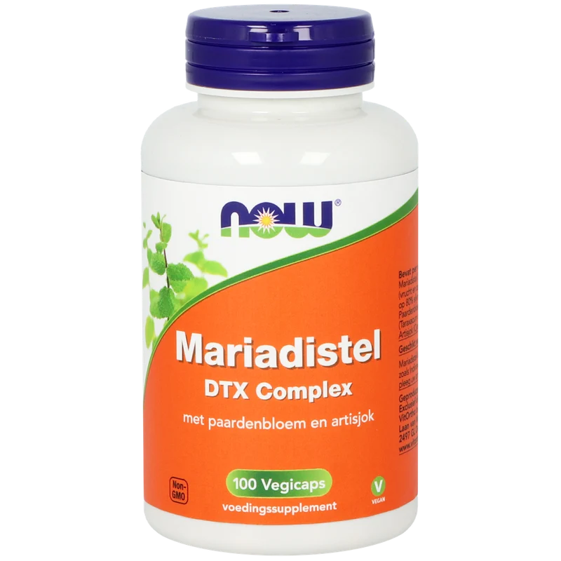 NOW Mariadistel DTX Complex 100 vcaps