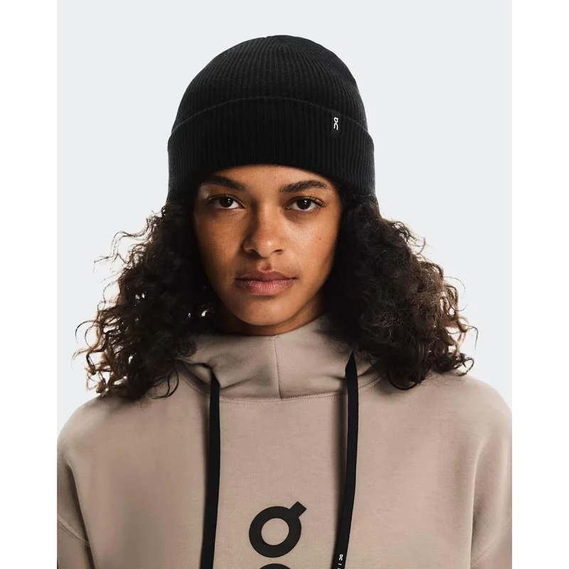 ON Merino Beanie Black