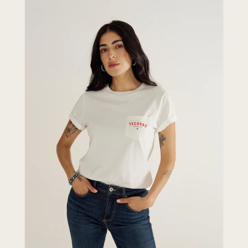 Women's Fine Makers Pocket Tee (II)