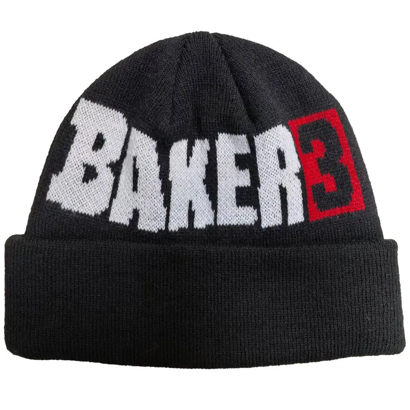 Baker 3 Beanie Black