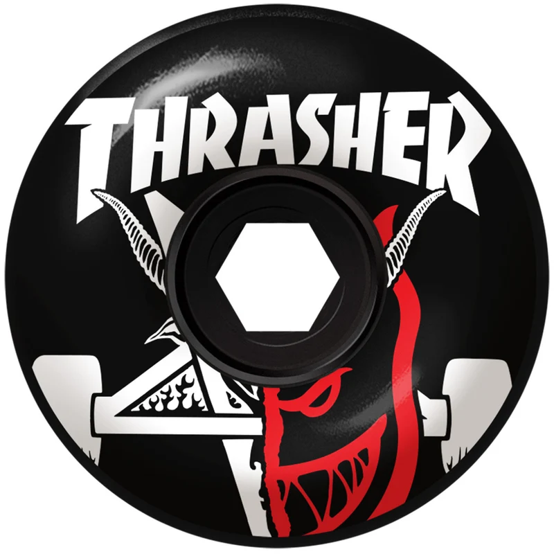 Spitfire x Thrasher 80HD Thrasher & Burn Classic Full Wheels Black