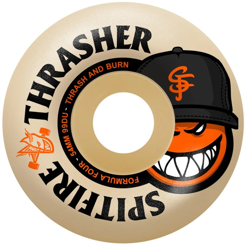 Spitfire x Thrasher Formula Four The City Radial Full Wheels 99D