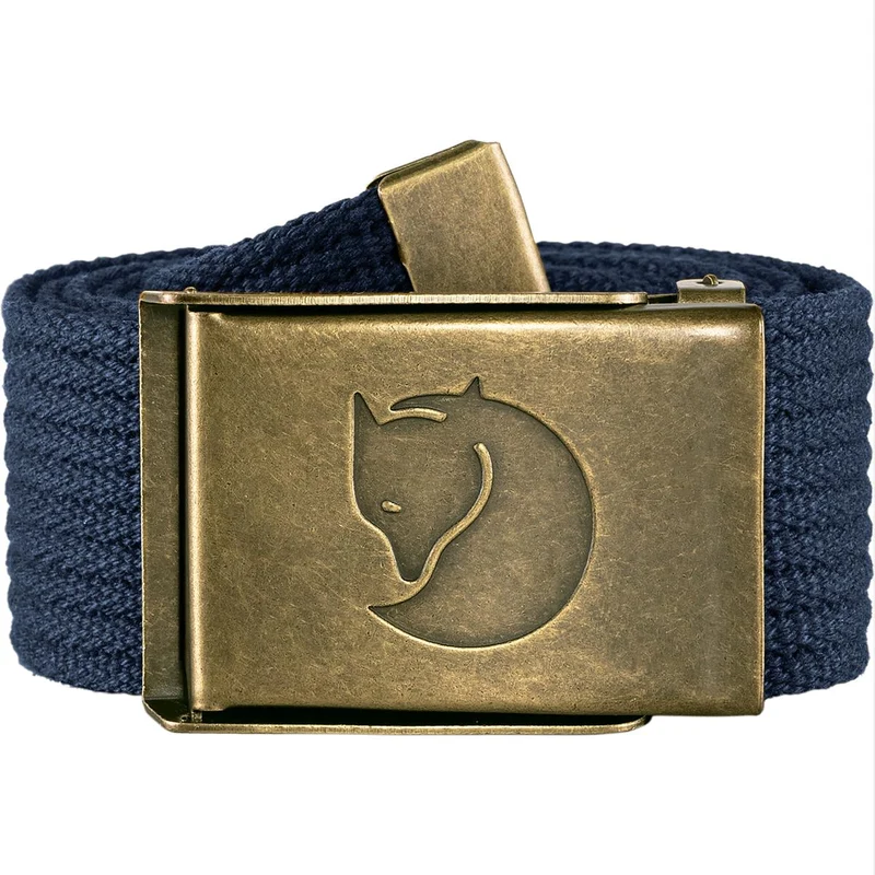 Fjäll Räven Canvas Brass Belt dark navy Unisex Gürtel