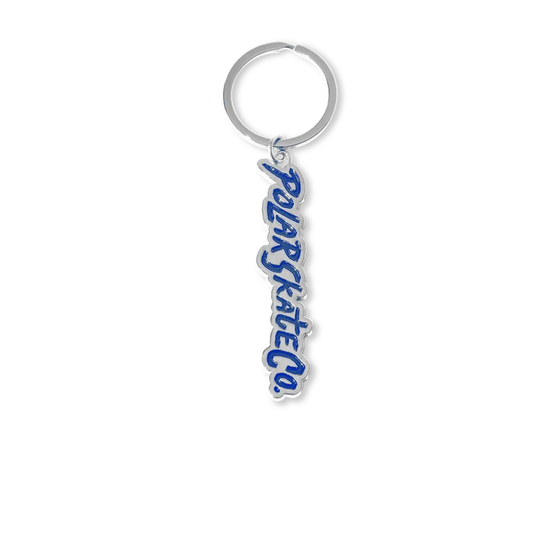 Polar Skate Co Keychain Surf Logo
