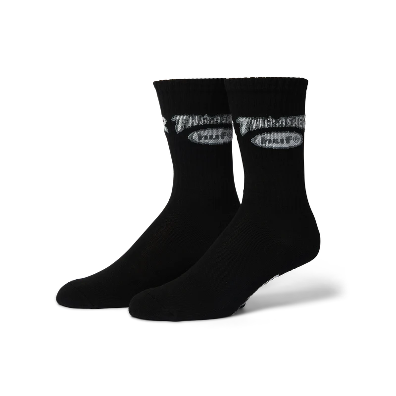 Huf X Thrasher Logo Sock