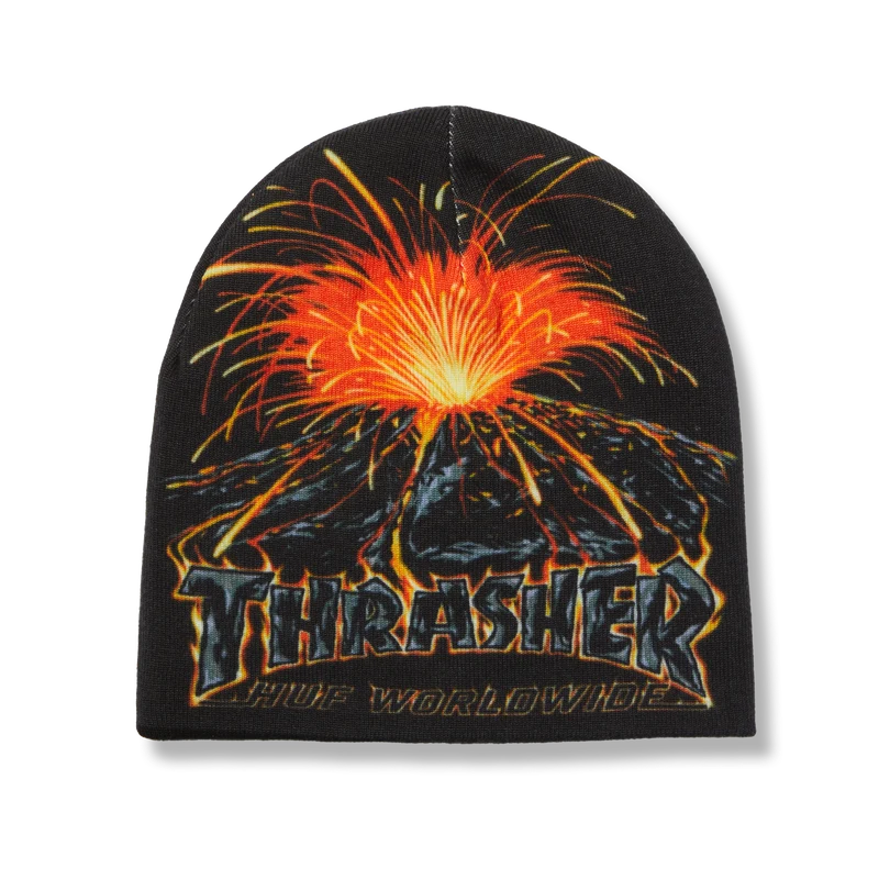 Huf X Thrasher Meltdown Reversible Beanie