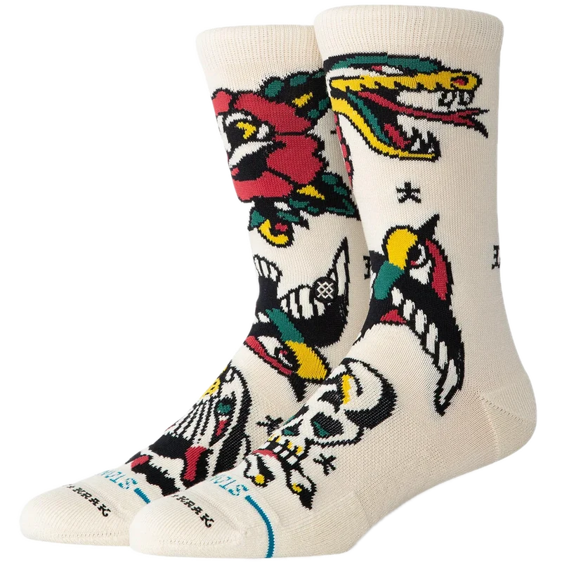 Stance Flash Crew Canvas