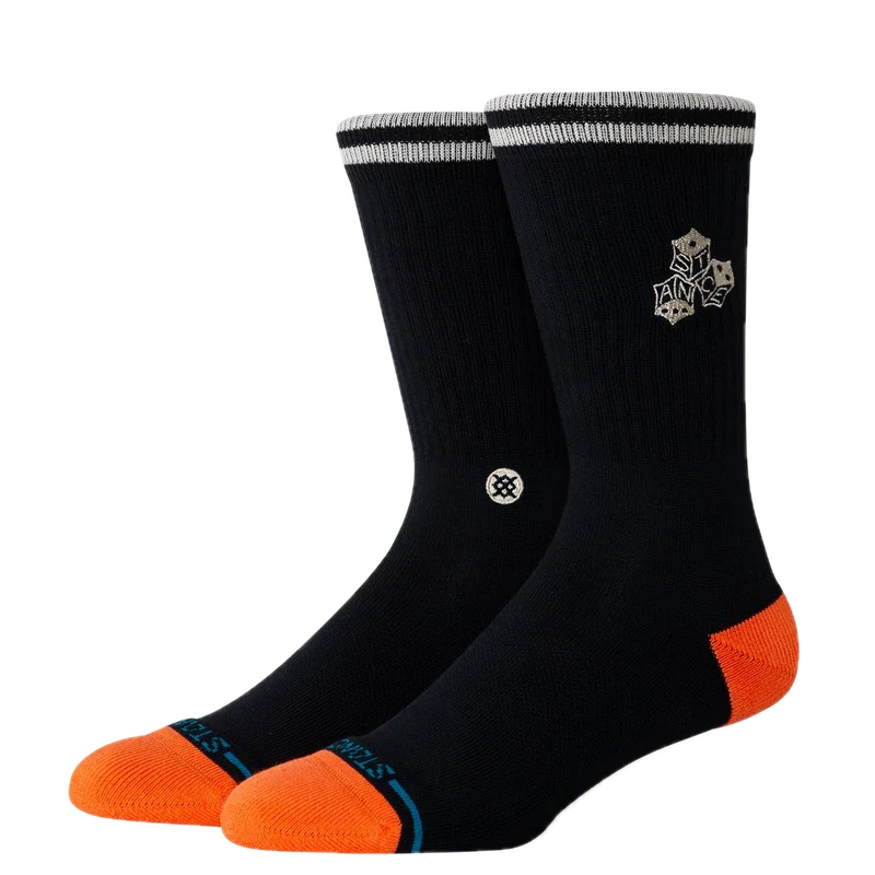 Stance High Roller Crew Black
